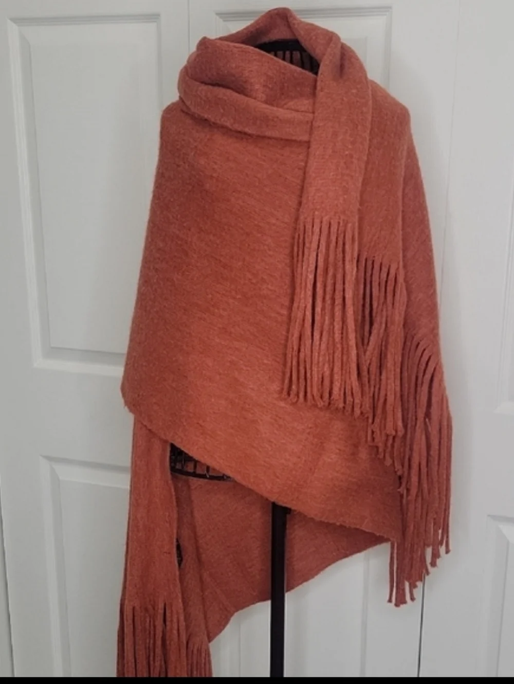Anthropologie rust blanket
